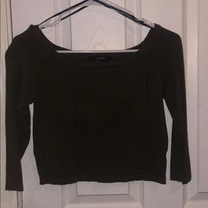 Forest Green Crop Top